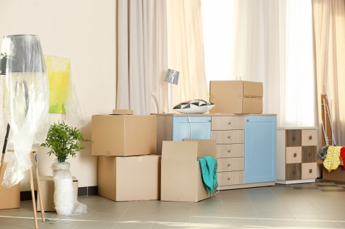 Office removals team planning a business move in Hounslow