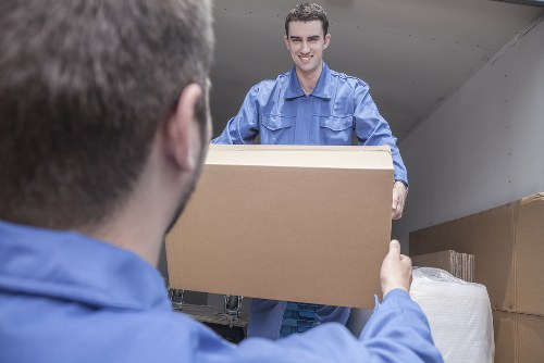 Man and van vehicle supporting a local move in Hounslow