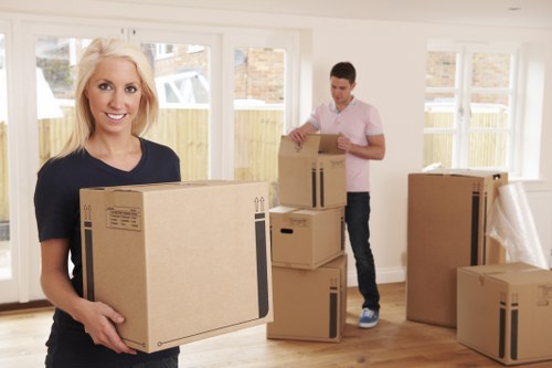 Local man with van removal service helping with a move in Hounslow
