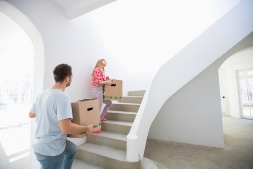 Household move in a Hounslow flat with careful handling of furniture