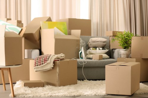 Safe lifting and handling procedures during a removal job